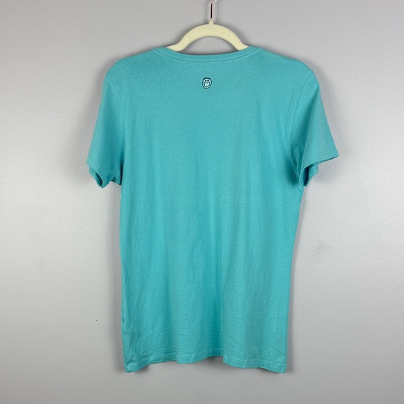 Life Is Good Turquoise "Made the Grade" Classic Fit Medium Graphic Tee - Picture 12 of 14